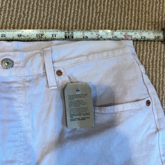 NWT Levi's 501 grey wash Women's Denim cut off Shorts size 32 - Picture 7 of 10